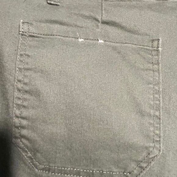 Women's Grey and Blue Jeans Size 8 Cargo Pants Pocketed - Picture 5 of 6